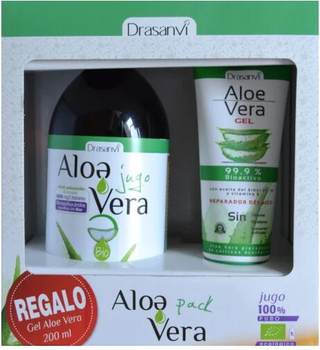 Drasanvi Set Jugo y Gel Aloe Vera