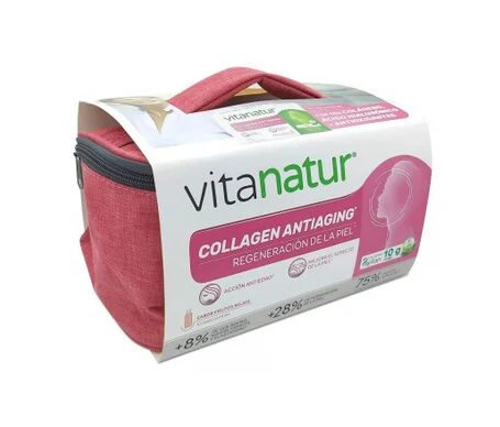 Vitanatur Kit Collagen Antiaging Ampollas + Neceser 1ud