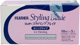 Feather Styling Blade Razor-W Hojilla Afeitar 50uds