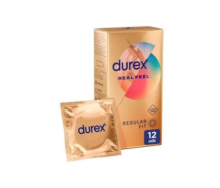Durex Real Feel Preservativos 12uds