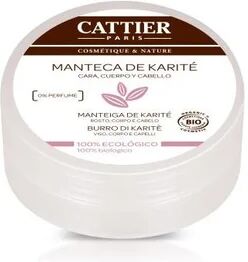 Cattier Manteca de Karité BioCara Pelo y Cuerpo 100g