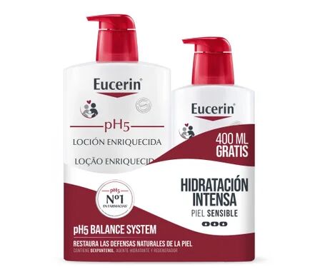 Eucerin Loción Enriquecida Pack Hidratación Intensa