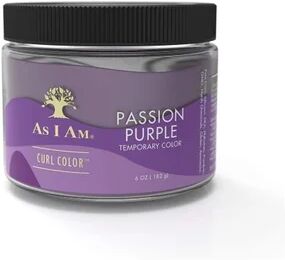 As I Am Curl Color Temporary Hair Color Passion Purple 182g