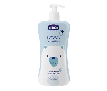 Chicco Natural Sensation Baby Shampoo with Aloe No Tears 500ml