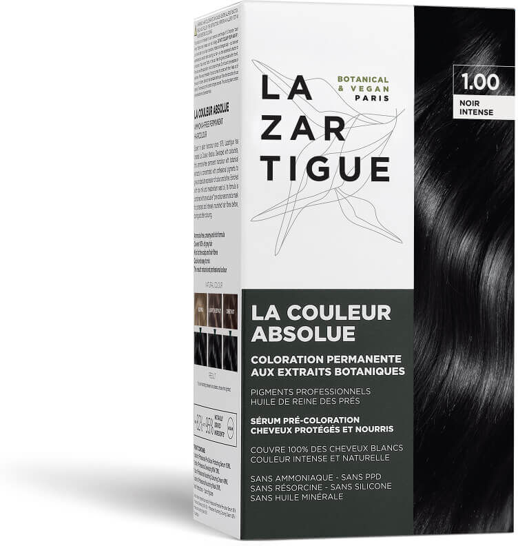 Lazartigue Color Permanente 1.00 - Negro