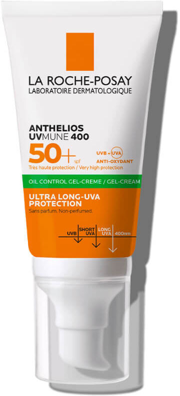 La Roche-Posay Anthelios UVMUNE 400 Oil Control Gel-Crema SPF50+ sin perfume 50 ml