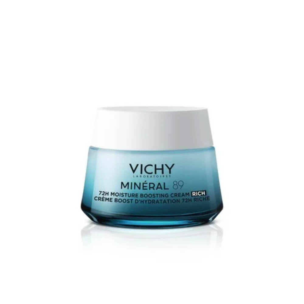 Vichy Minéral 89 Crema Hidratante 72 horas Rica 50 ml