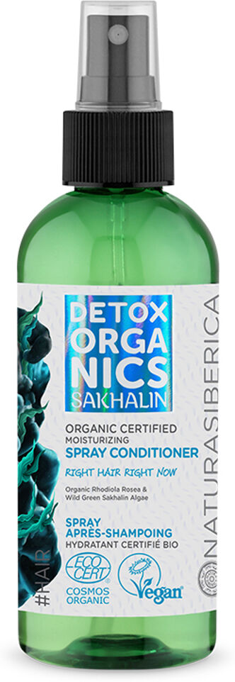 Natura Siberica Acondicionador hidratante en spray DETOX ORGANICS Sakhalin