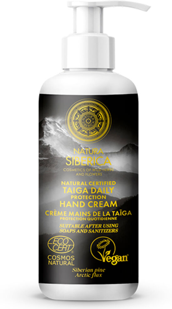 Natura Siberica Crema de manos de la Taiga para cuidado diario (250ml.)