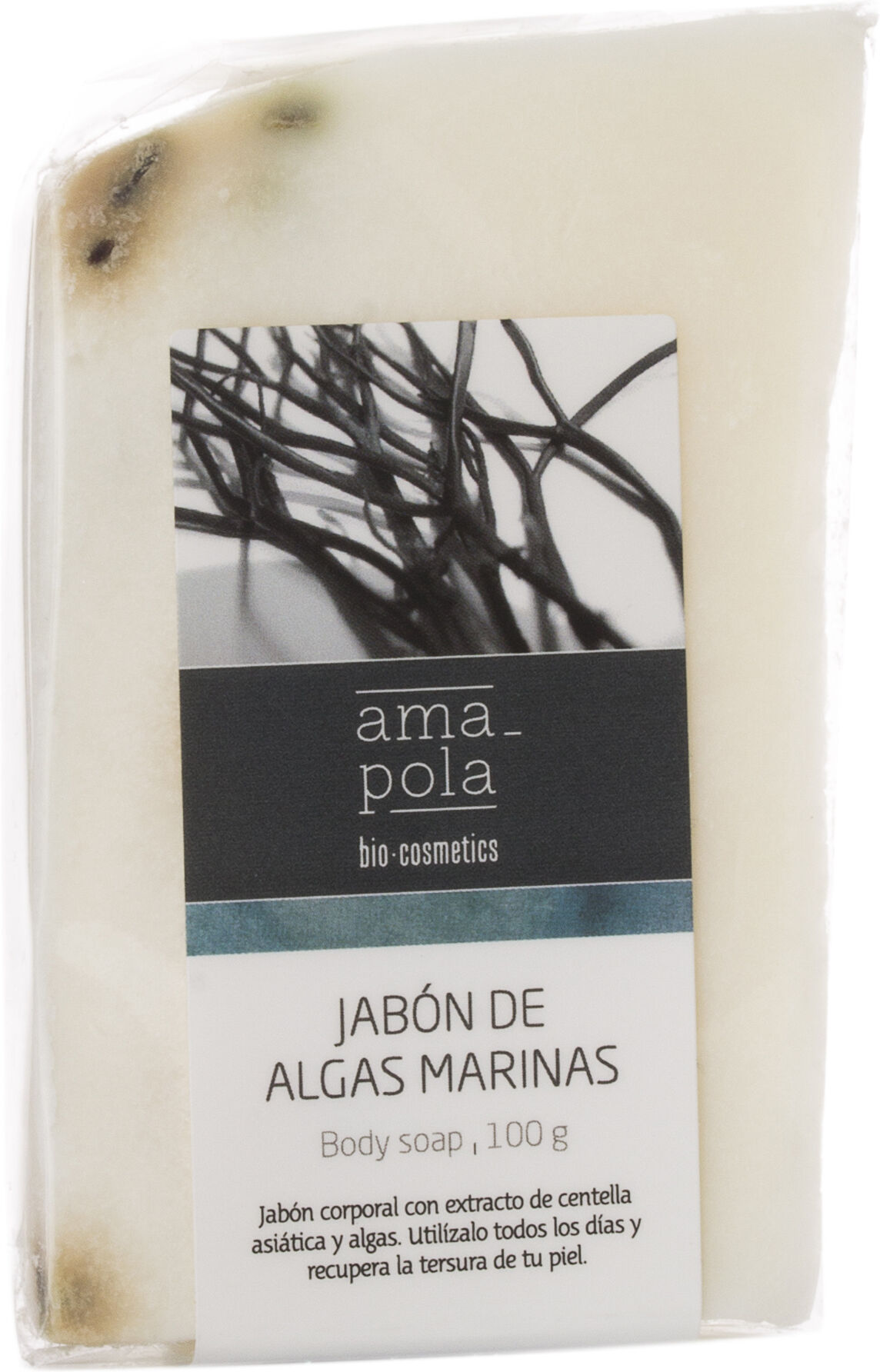 Amapola bio·cosmetics Jabón de Algas Marinas