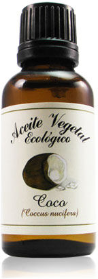 Labiatae Aceite Vegetal Ecológico de Coco (30ml.)