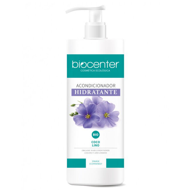 Biocenter Acondicionador hidratante Bio con Coco y Lino (500ml.)