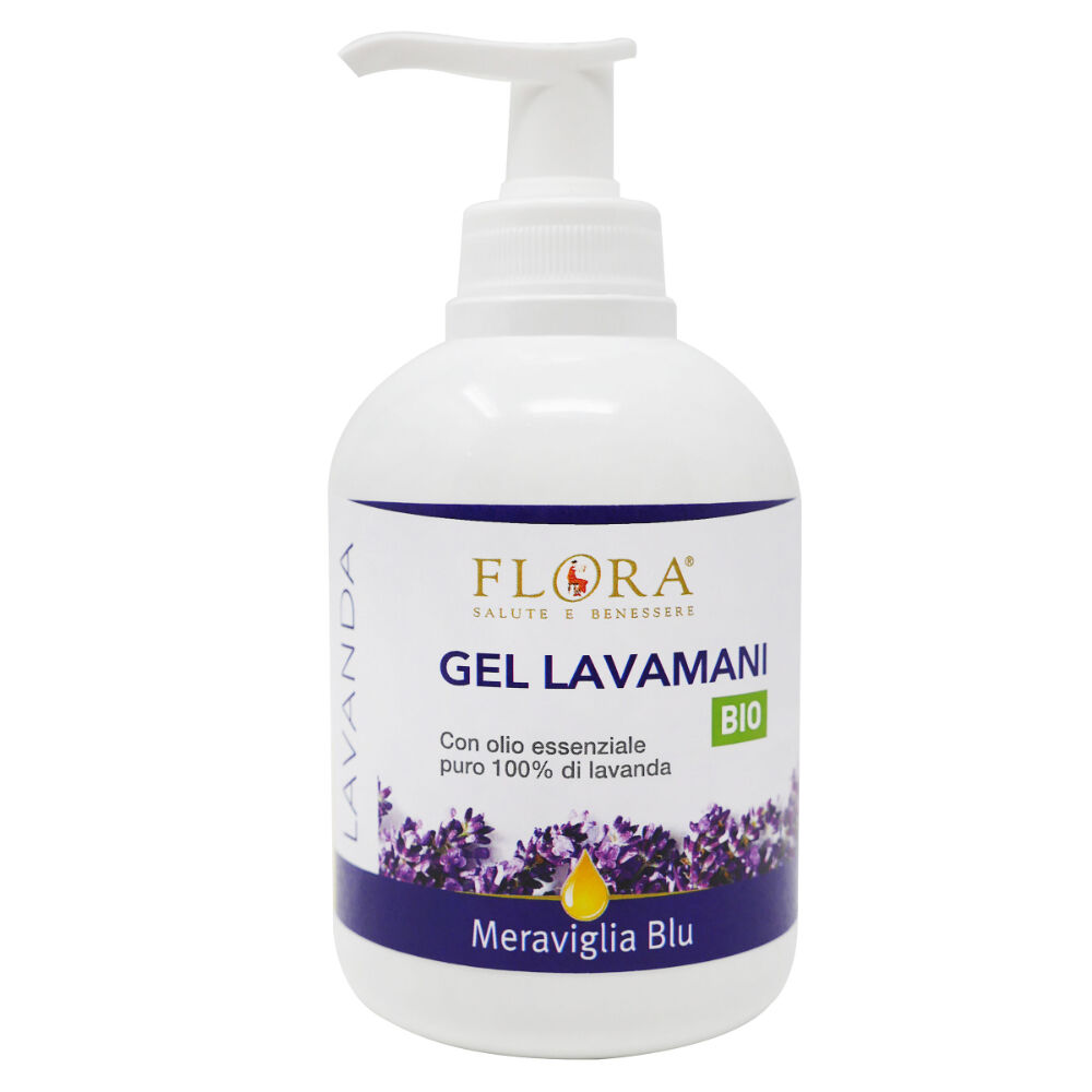 Flora Gel hidroalcohólico higienizante de manos Meraviglia Blu (250ml.)