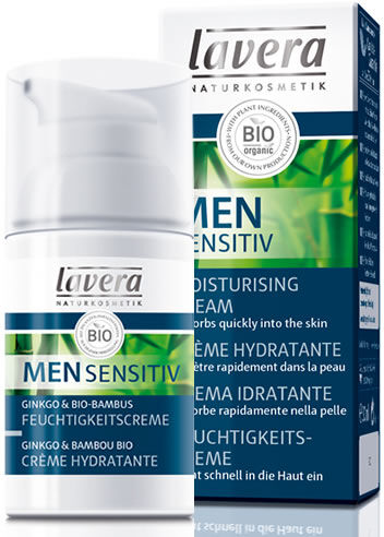 Lavera Crema facial hidratante para hombre Men Sensitiv