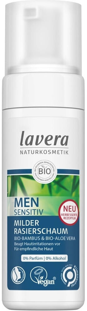 Lavera Espuma de afeitar Men Sensitiv - NUEVA FÓRMULA