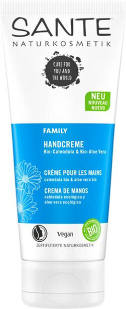 Sante Crema de manos Family con Caléndula Bio y Aloe Vera Bio