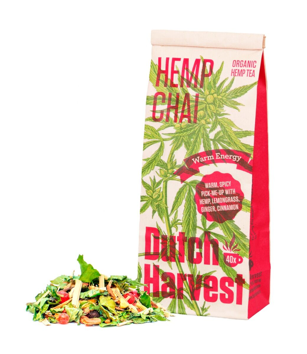 Dutch Harvest Hemp Chai - Hennep Chai thee 50 gram - Biologisch - Dutch Harvest losse thee
