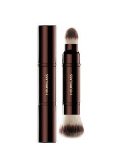 Hourglass Retractable Double-Ended Complexion Brush - make-up kwast - Donkerbruin