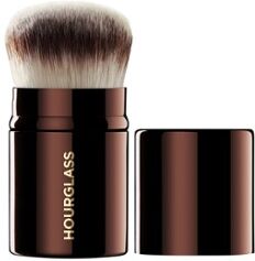 Hourglass Retractable Kabuki Brush - uitschuifbare poederkwast - Donkerbruin