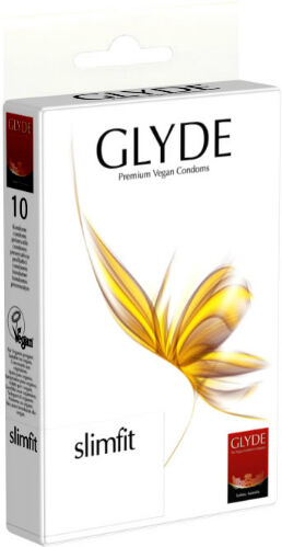 Glyde Premium Vegan Condooms Slimfit - 10 stuks