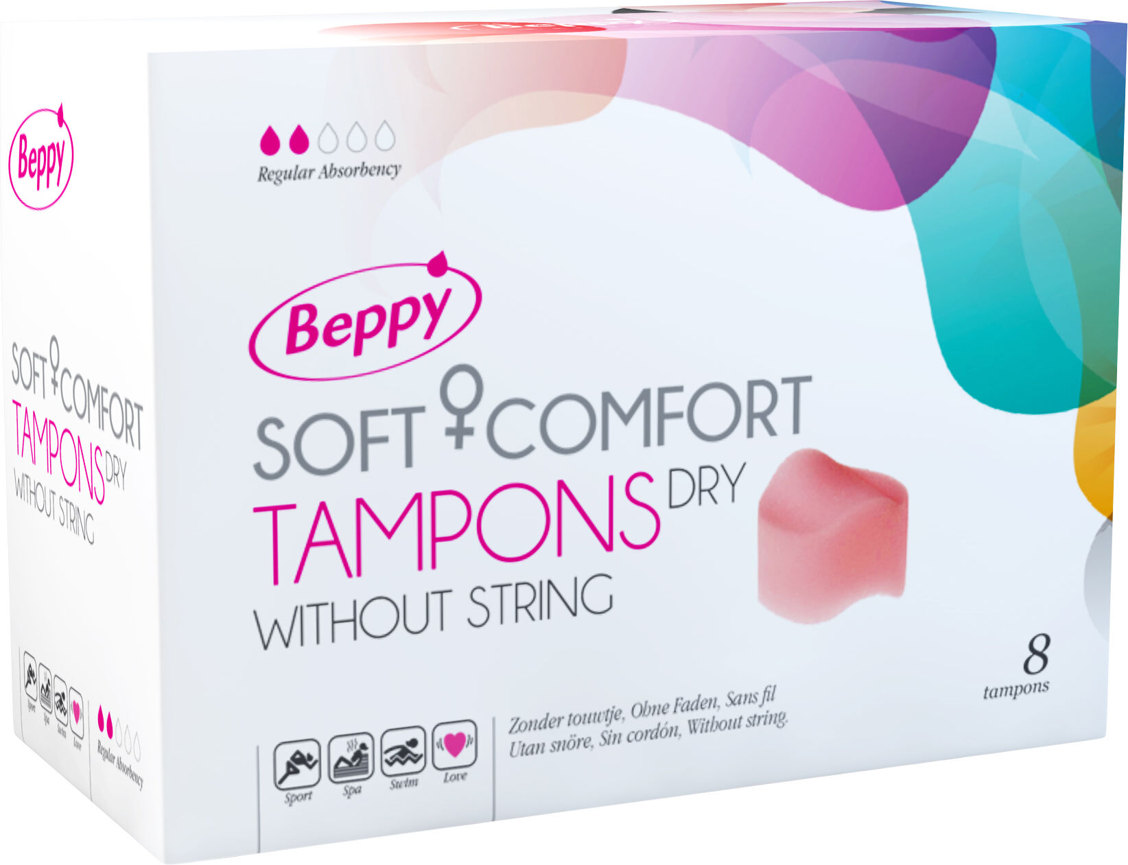 Beppy Dry Soft-Comfort Tampons - 8 stuks