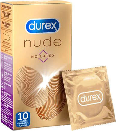 Durex Nude latexvrije condooms - 10 stuks