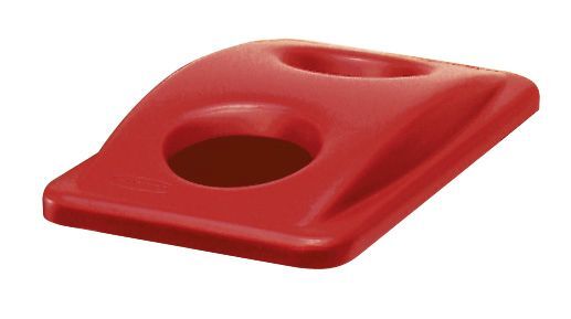 Rubbermaid Flessendeksel, Rubbermaid, model: VB 002692, rood