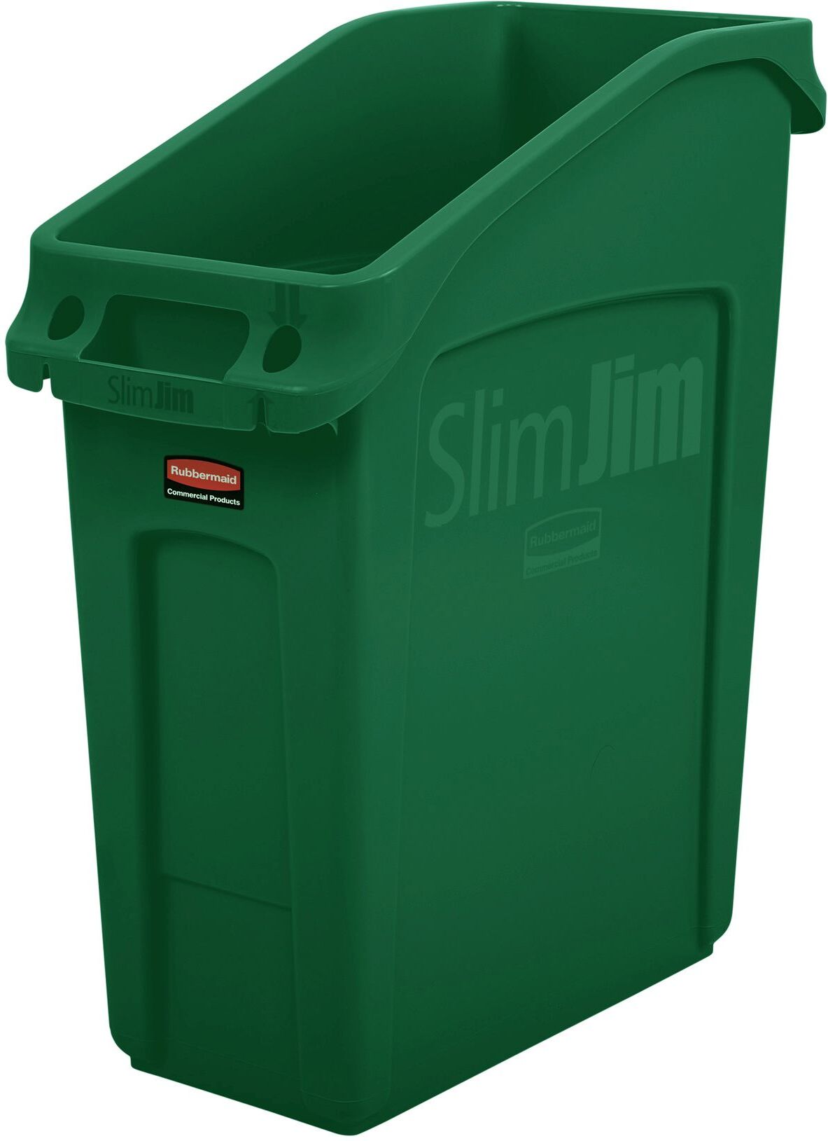 Rubbermaid Slim Jim Under-Counter container 49 ltr, Rubbermaid, model: VB 237689, groen