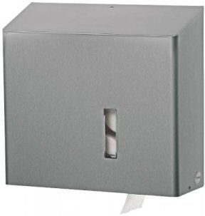 SanTRAL Toiletpapierdispenser SanTRAL, Toiletrolhouder 4rols RVS, RVS anti-fingerprint coating