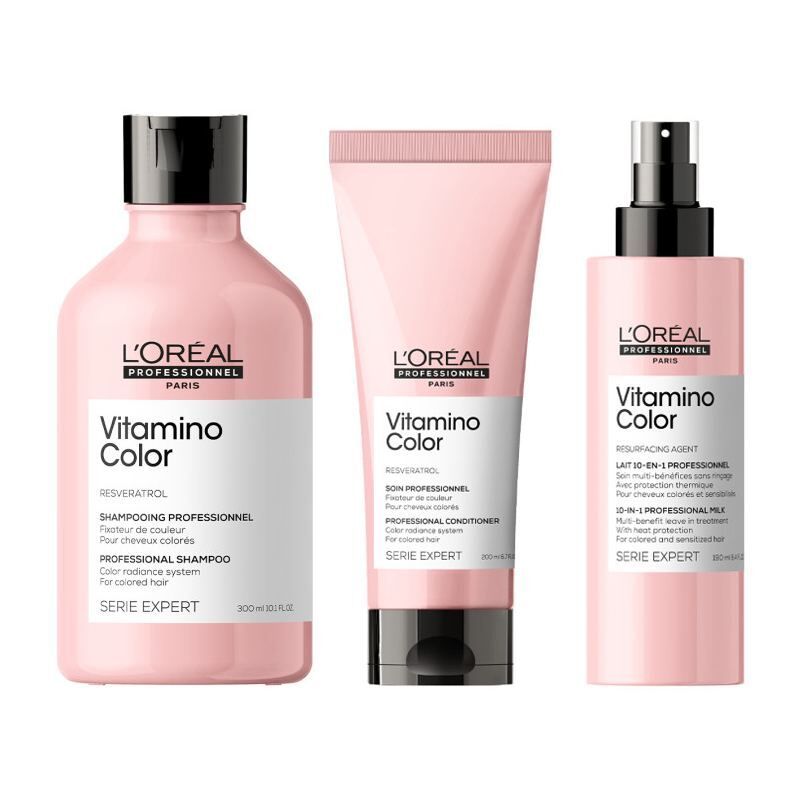 L'Oréal Professionnel Serie Expert Vitamino Color Routine Set voor Gekleurd Haar