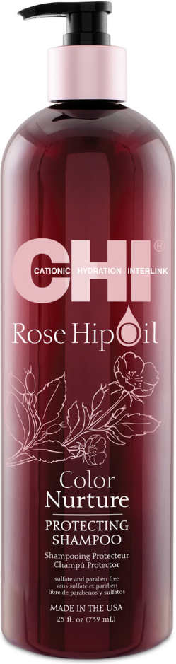 CHI Rose Hip Oil Shampoo-750 ml