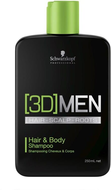 Schwarzkopf 3D Mension Hair & Body Shampoo 250 ml