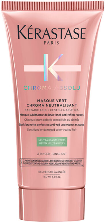 Kerastase Kérastase Chroma Absolu Masque Vert Chroma Neutralisant Anti-Rood Haarmasker 150ml