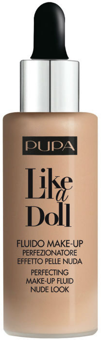 PUPA Like A Doll Make-Up Fluid Found-020 Light Beige_#b99275