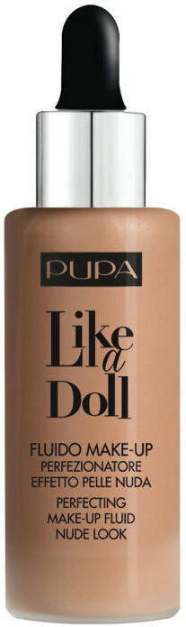 PUPA Like A Doll Make-Up Fluid-060  Golden Beige_#a87c61