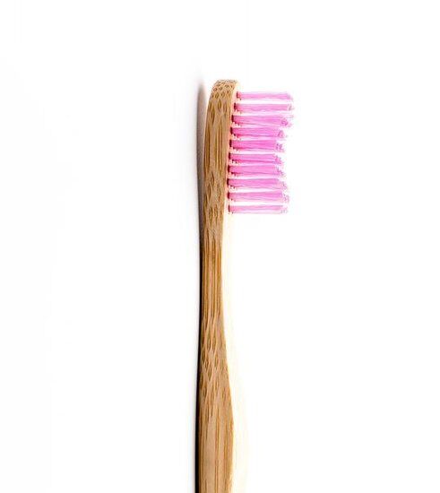 Humble Brush Tandenborstel, Medium, Roze, 1 Stuk