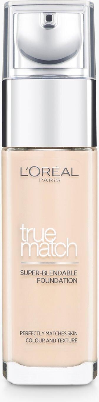 Boohoo L'Oréal Paris True Match Liquid Foundation 1W Golden Ivory, Spf 17, 30Ml- White  - Size: ONE SIZE