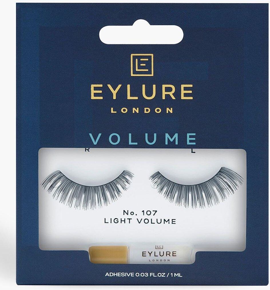 Eylure Volume False Lashes - 107- Black  - Size: ONE SIZE