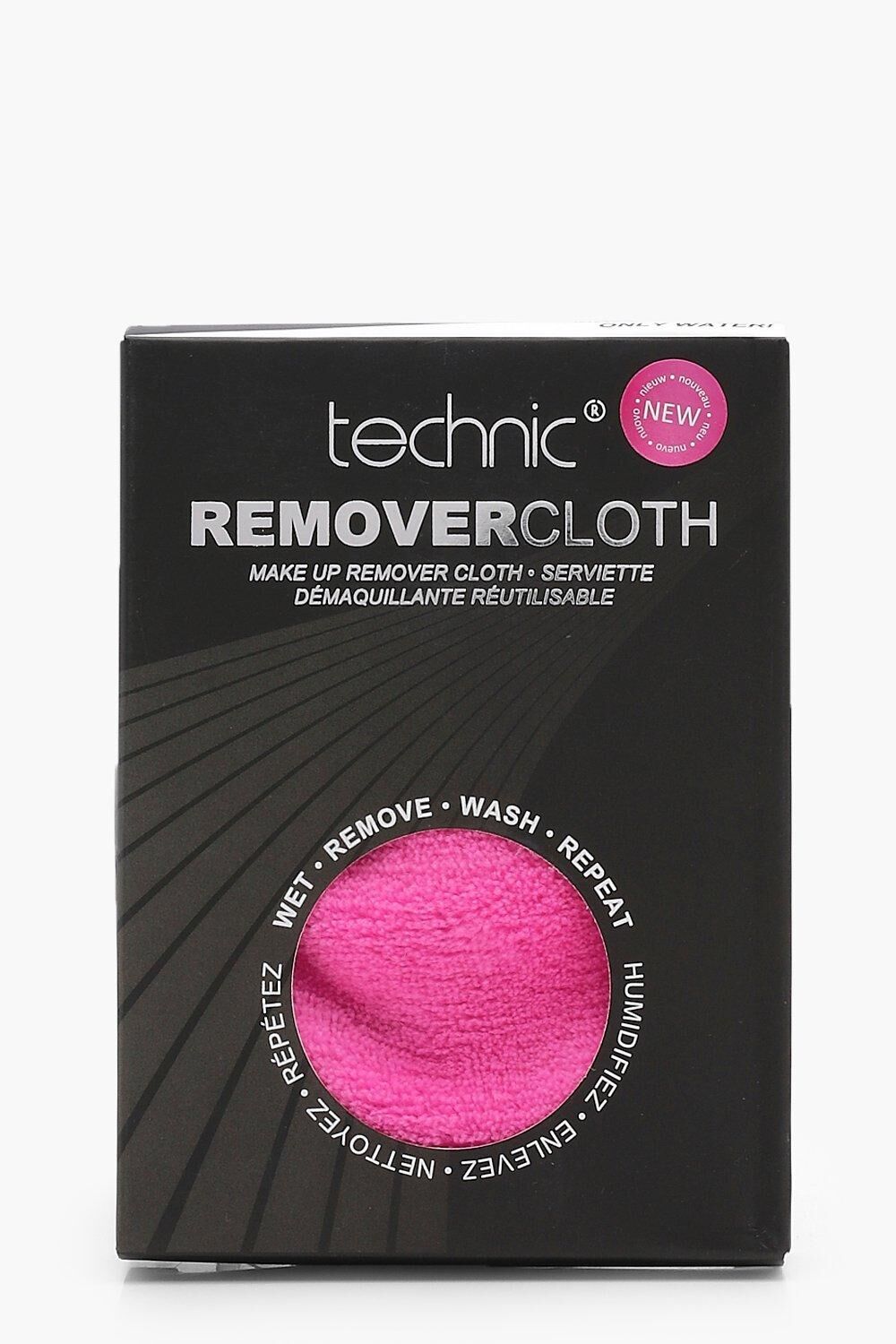 Technic Make Up Remover Cloth- Pink  - Size: ONE SIZE