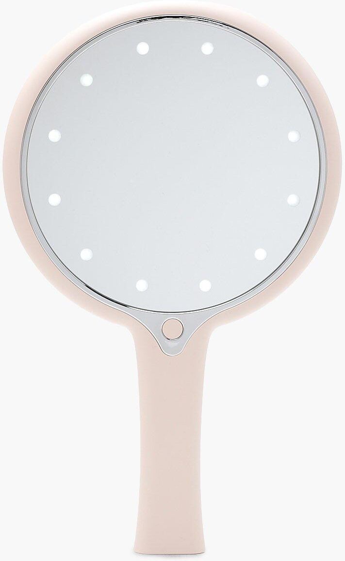 Boohoo Led Handheld Mirror- Beige  - Size: ONE SIZE