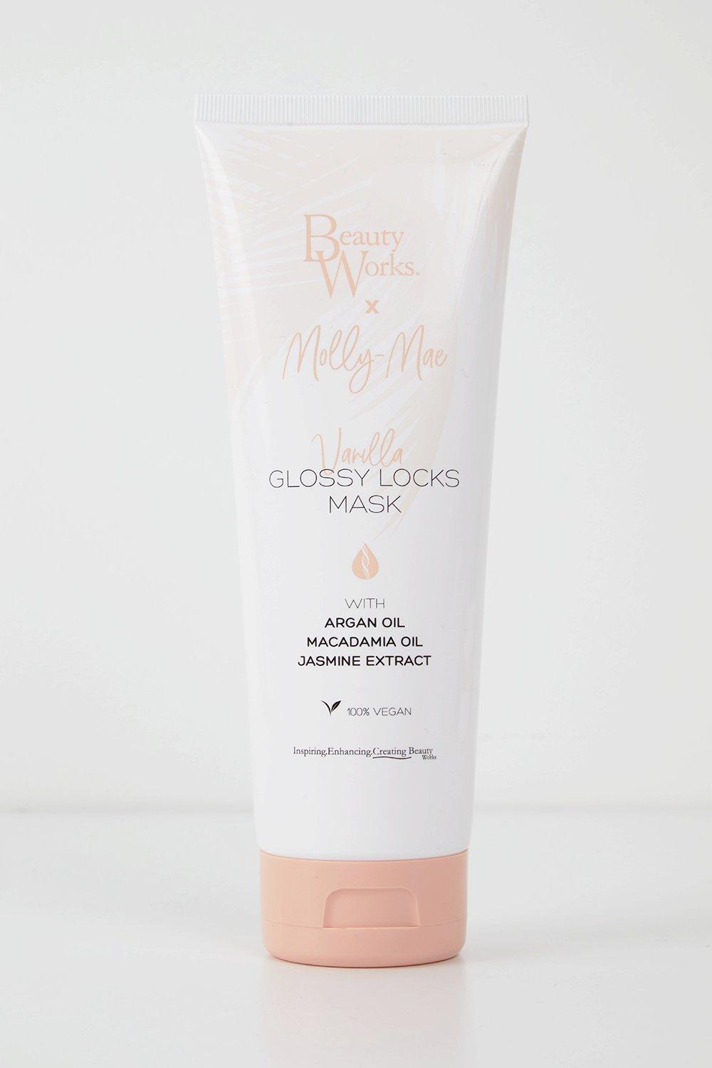 Boohoo Beauty Works X Molly Mae Glossy Locks Mask- White  - Size: ONE SIZE