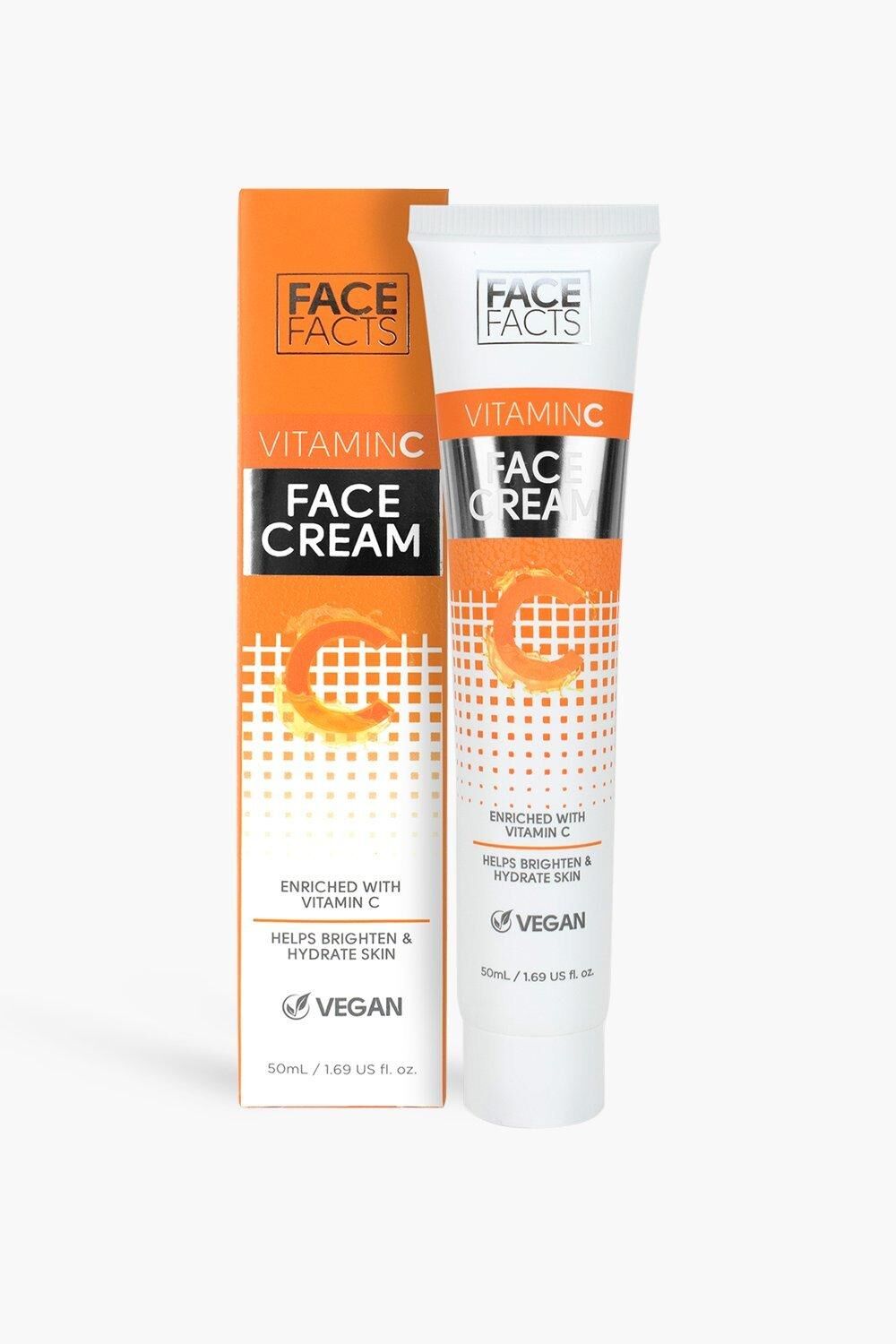 Boohoo Face Facts Vitamin C Face Cream- Orange  - Size: ONE SIZE
