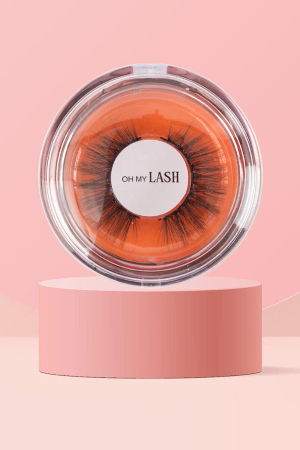 Boohoo Oh My Lash Girl Time Lashes- Orange  - Size: ONE SIZE