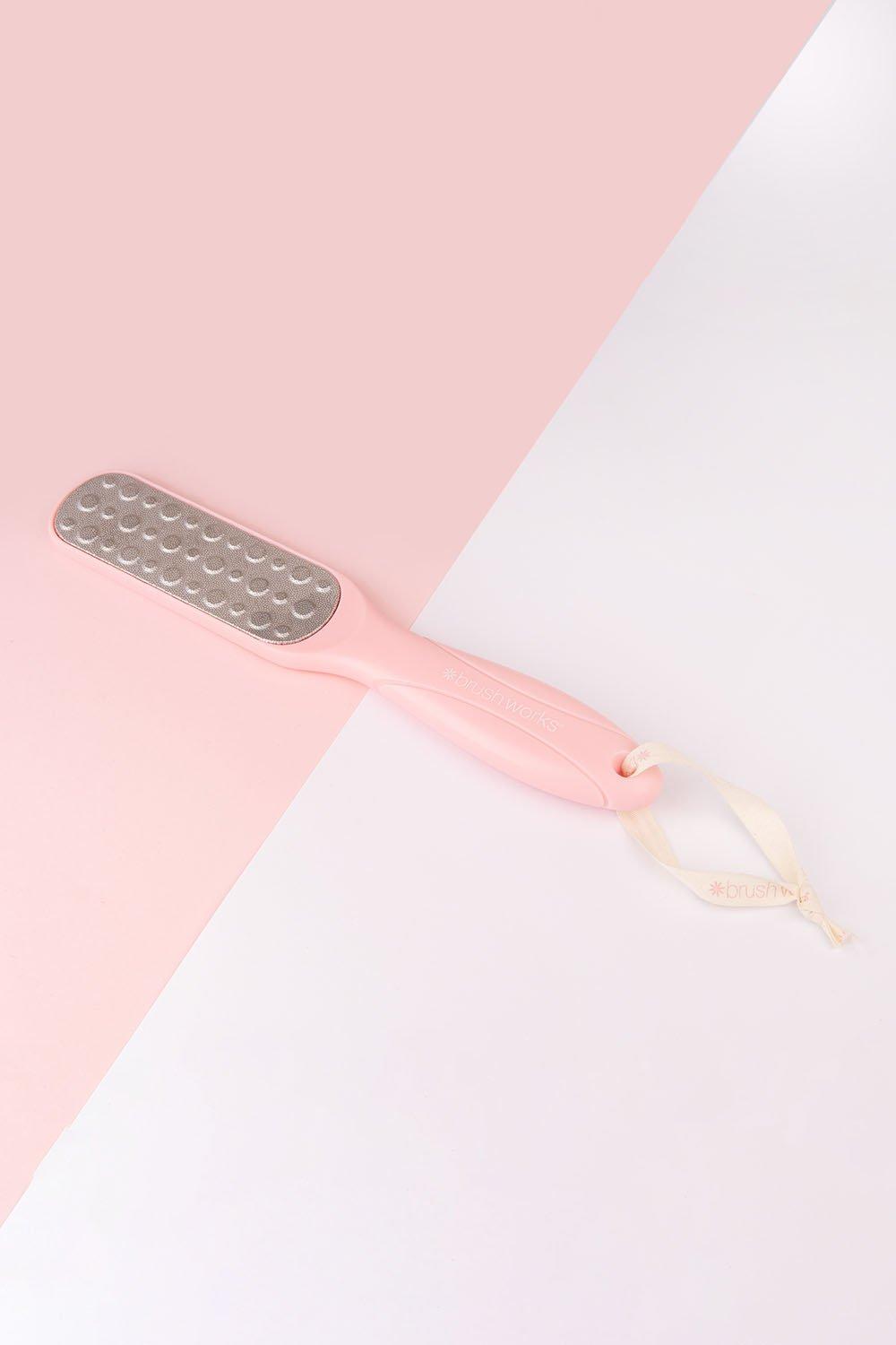 Brushworks Metal Foot File- Pink  - Size: ONE SIZE