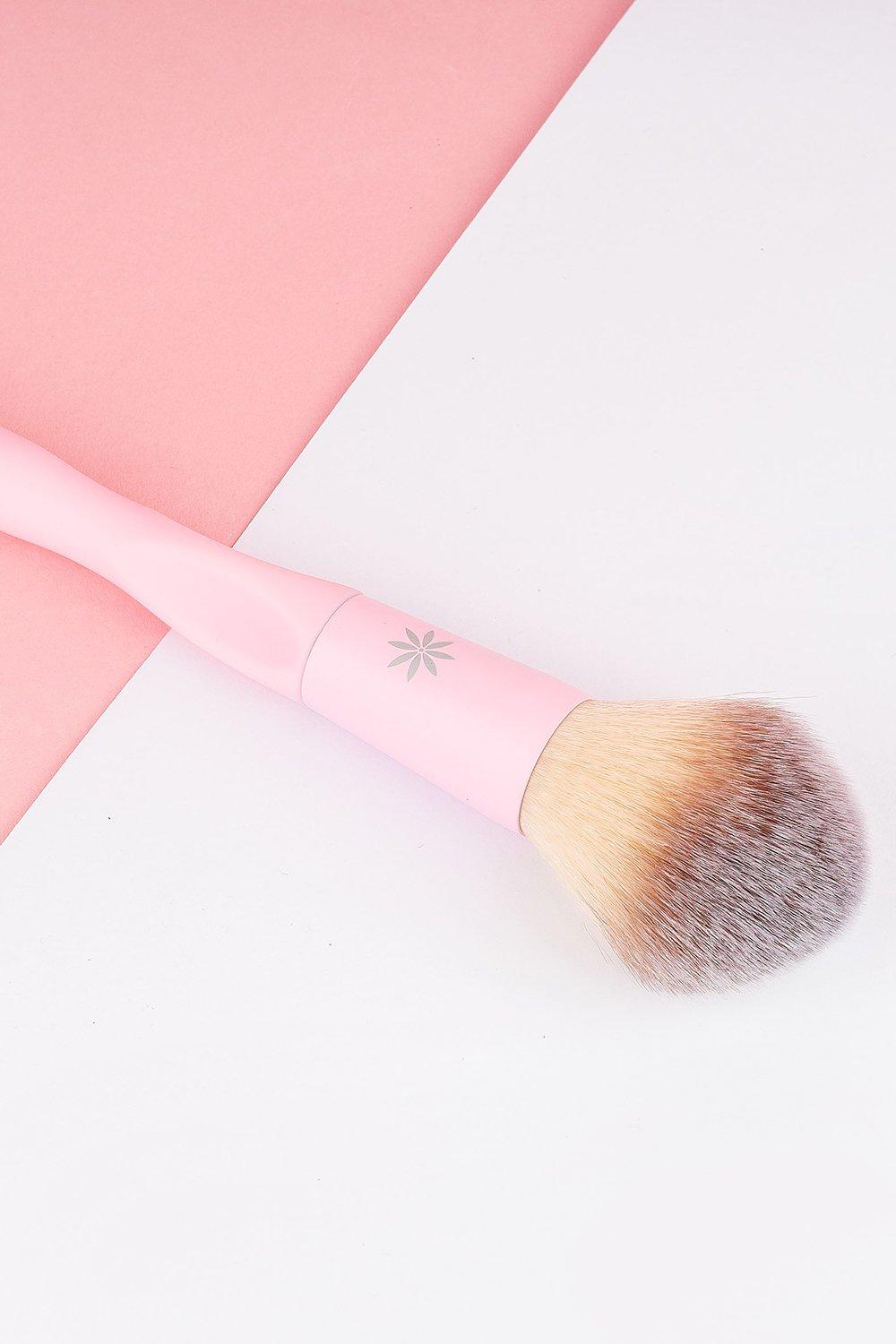 Brushworks Hd Tapered Powder Brush- Pink  - Size: ONE SIZE