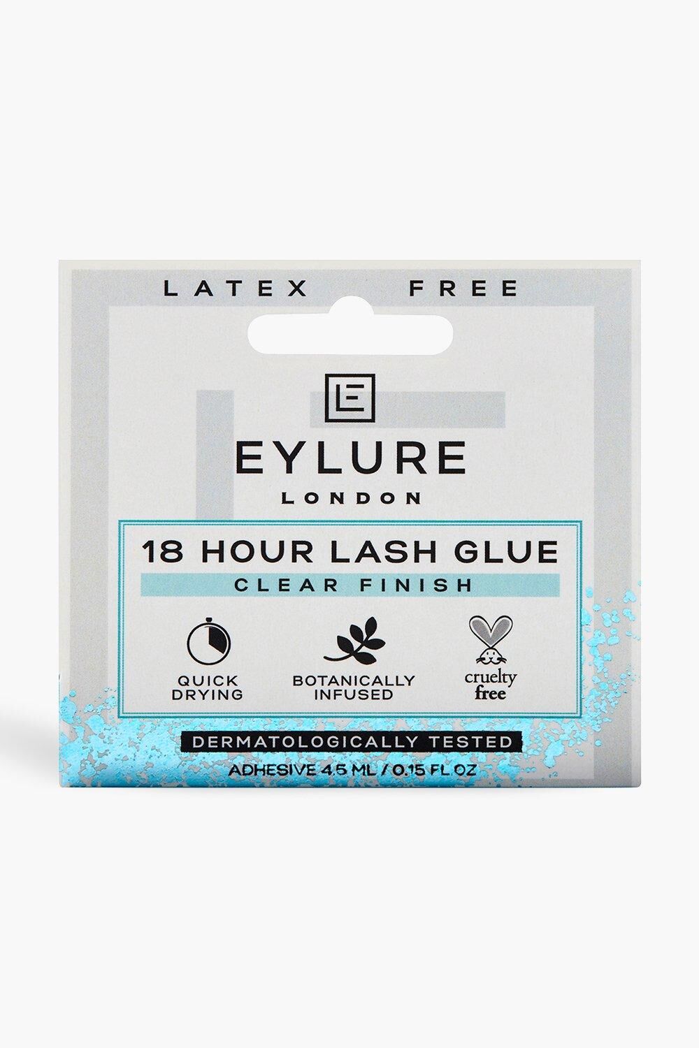 Eylure 18H Clear Latex Free Lash Glue- White  - Size: ONE SIZE