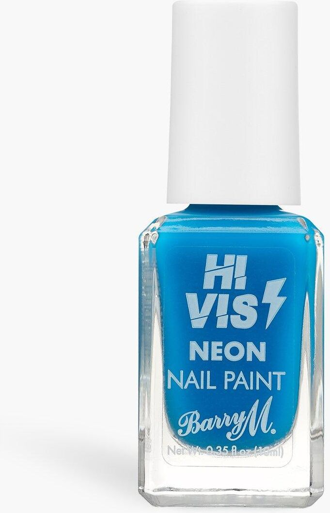 Barry M Hi-Vis Neon Nail Paint Blue Shock  - Size: ONE SIZE