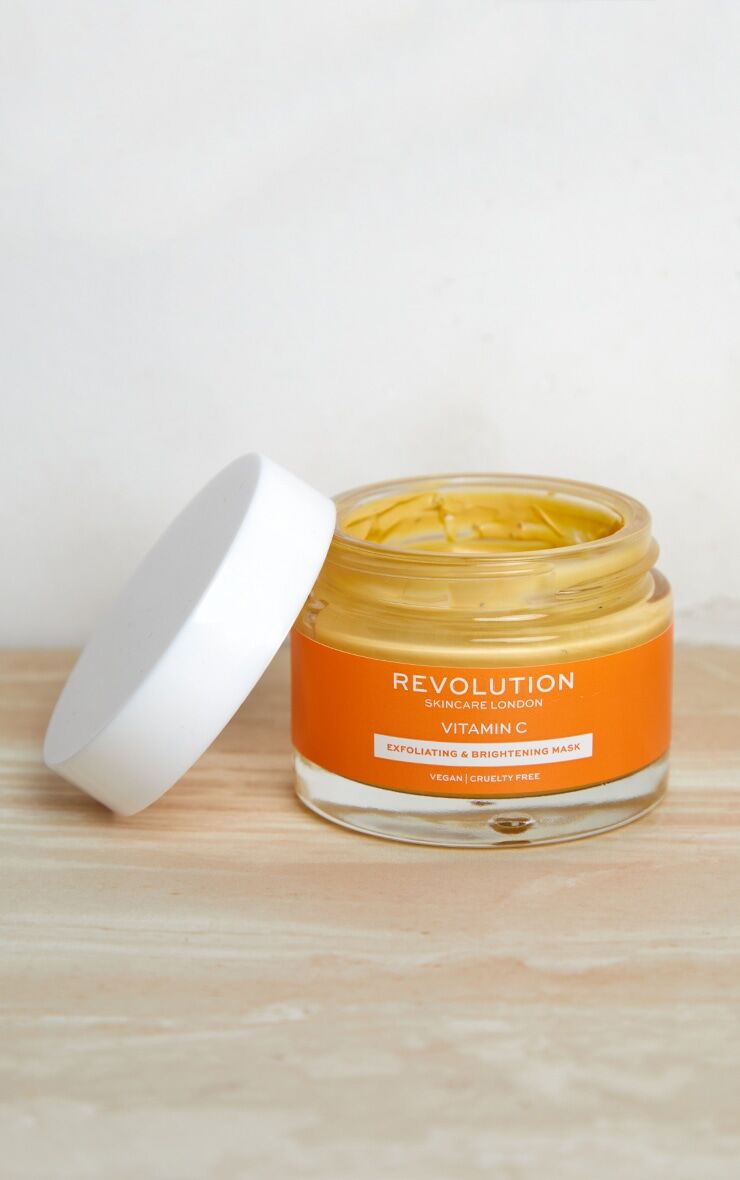 PrettyLittleThing Revolution Skincare Vitamin C, Turmeric & Cranberry Seed Energising Mask  - Clear - Size: One Size