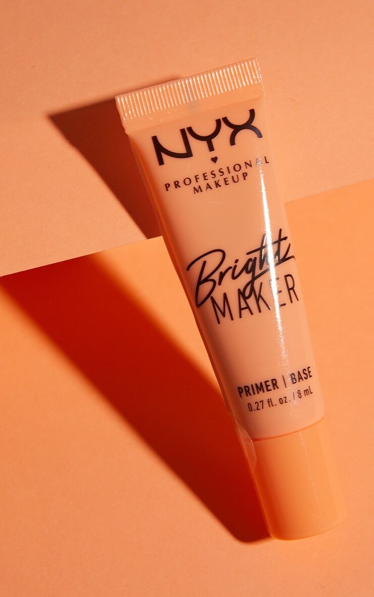 NYX PMU Bright Maker Super Brightening Papaya Face Primer Mini  - Black - Size: One Size