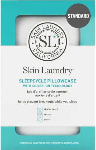 Skin Laundry SleepCycle Pillowcase with Silver Ion Technology